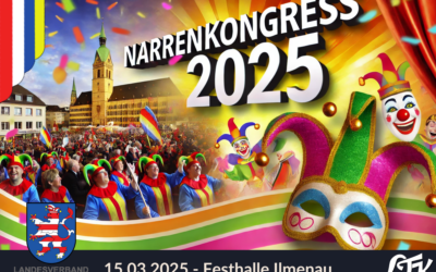 Narrenkongress 2025 – Der Höhepunkt des Thüringer Karnevalsjahres