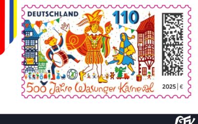 500 Jahre Wasunger Karneval – Sonderpostwertzeichen & Exklusive PIN-Edition